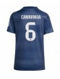 Billige Real Madrid Eduardo Camavinga #6 Bortedrakt Dame 2025-26 Kortermet